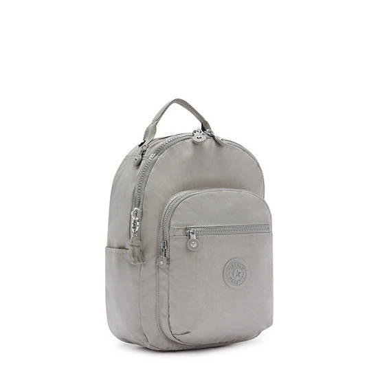 Kipling Seoul Small Classic Tablet Rygsække Grå | DK 1860PJ